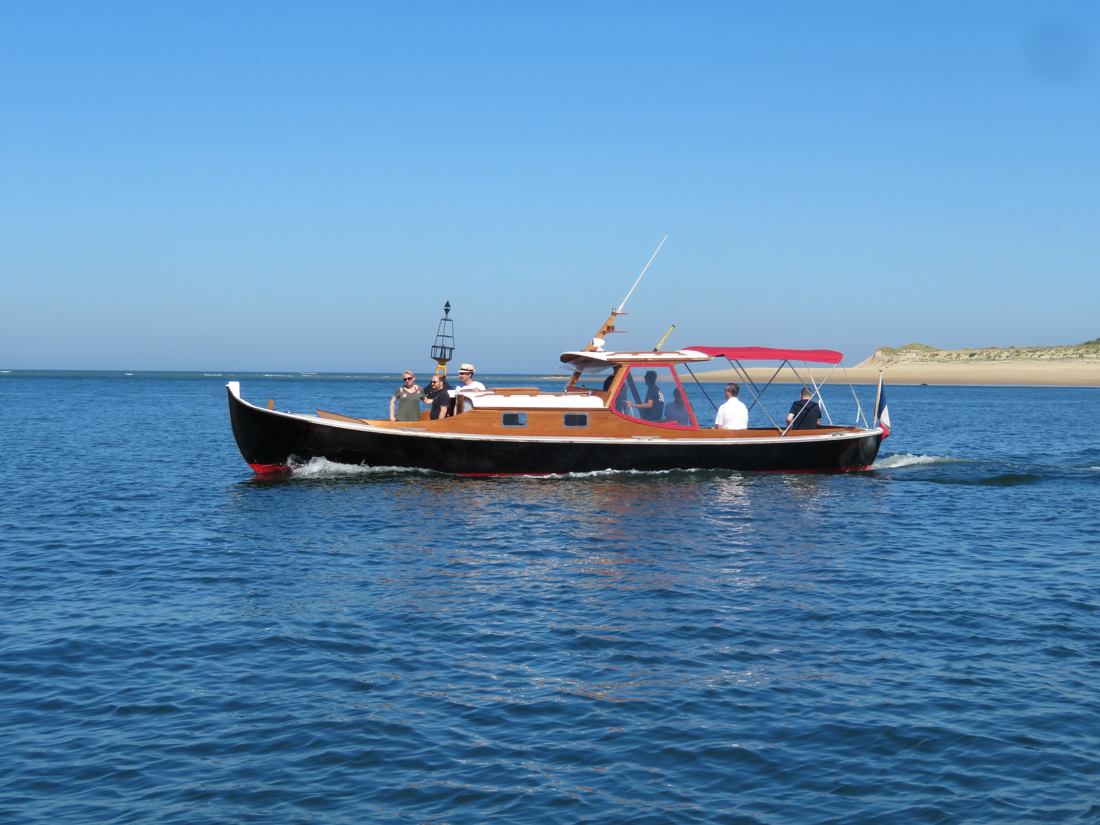 Tour de Île aux Oiseaux en Pinasse