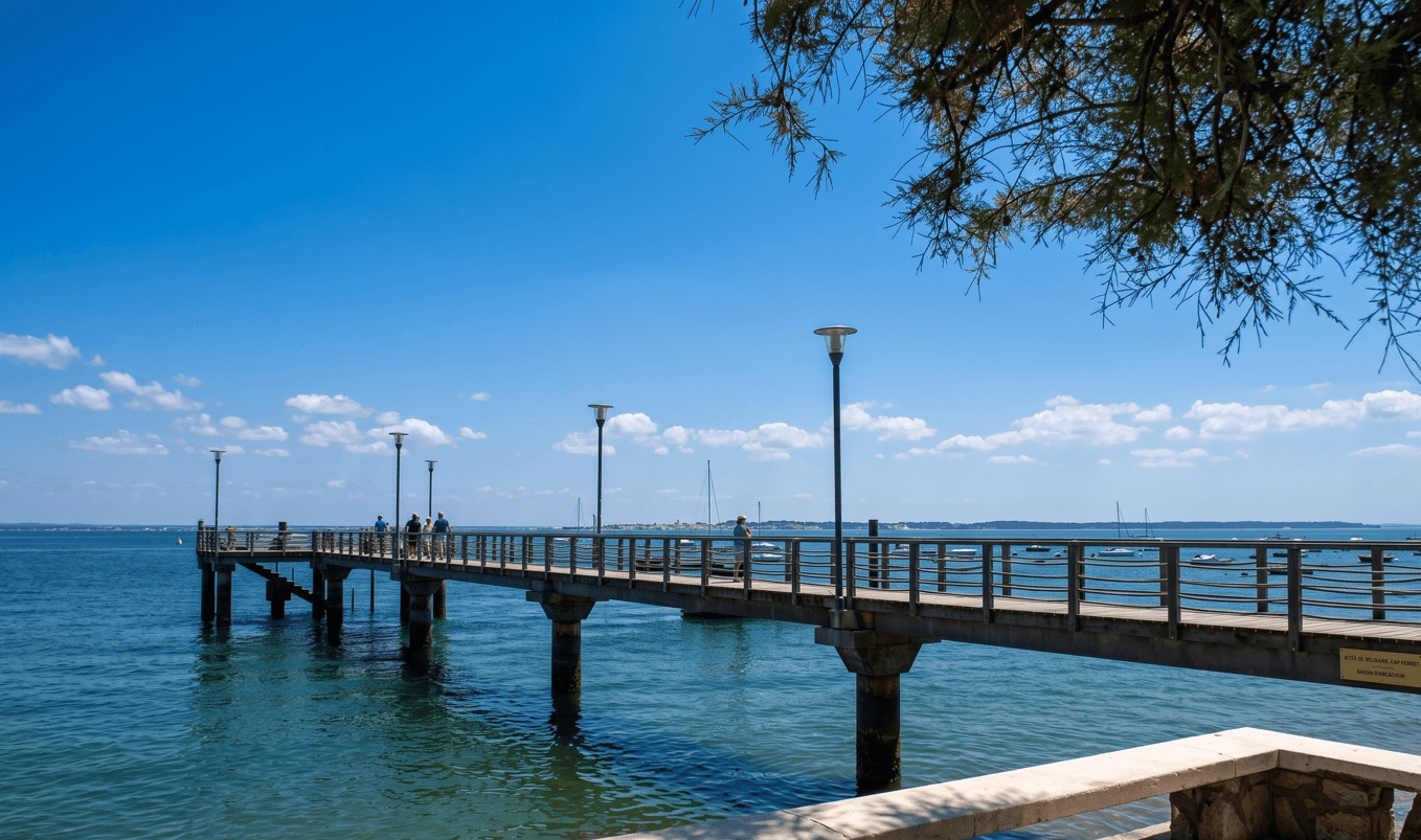 Cap Ferret Jetée de Bélisaire